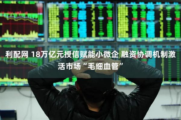 利配网 18万亿元授信赋能小微企 融资协调机制激活市场“毛细血管”