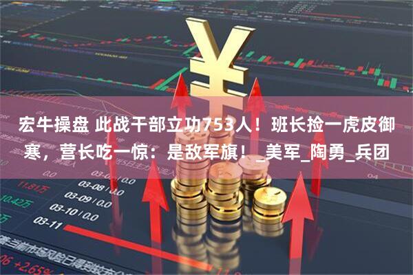宏牛操盘 此战干部立功753人！班长捡一虎皮御寒，营长吃一惊：是敌军旗！_美军_陶勇_兵团